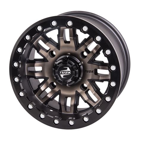 krx beadlock wheels|4/156 Tusk Teton Beadlock Wheel 15x10 5.0 + 5.0。